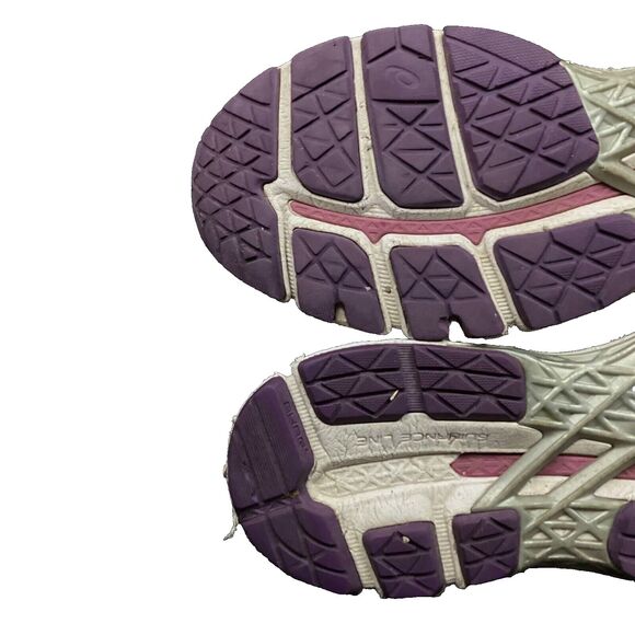 ASICS Gel-Kayano 22 - Women's Sz 10 - Purple & Pink Running/Jogging Shoes- T597N - Picture 7 of 9
